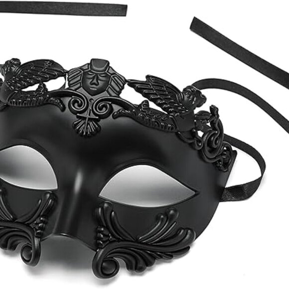 Greek Roman Masquerade Mask Halloween Mask Venetian Mardi Gras Mask - Picture 6 of 8